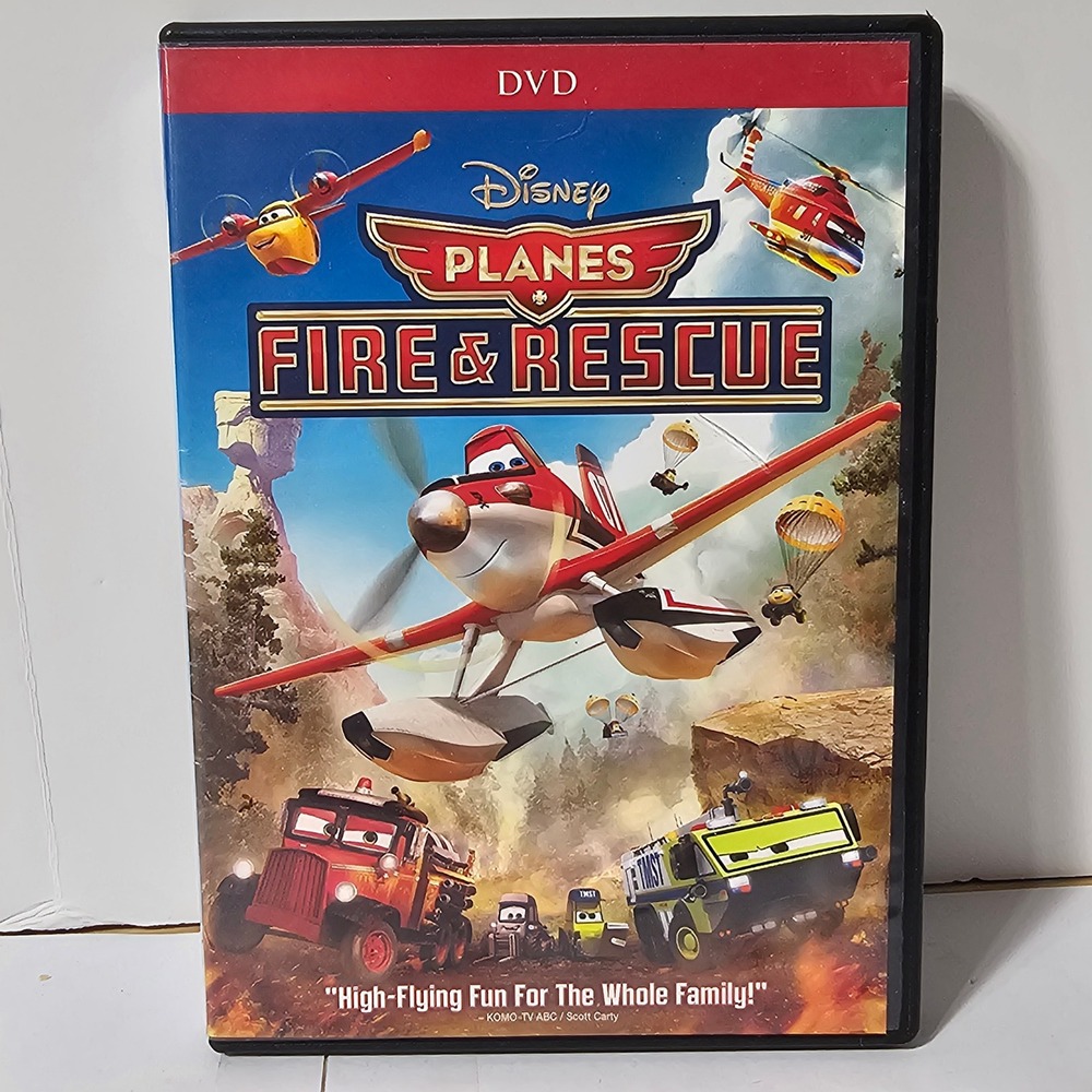 Disney Planes Fire & Rescue DVD 2014 Animated Family Movie Widescreen PG